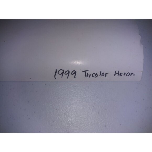 IKKI MATSUMOTO TRICOLOR HERON 1999 ISLAND REPORTER SANIBEL FL Art Poster - Picture 8 of 16